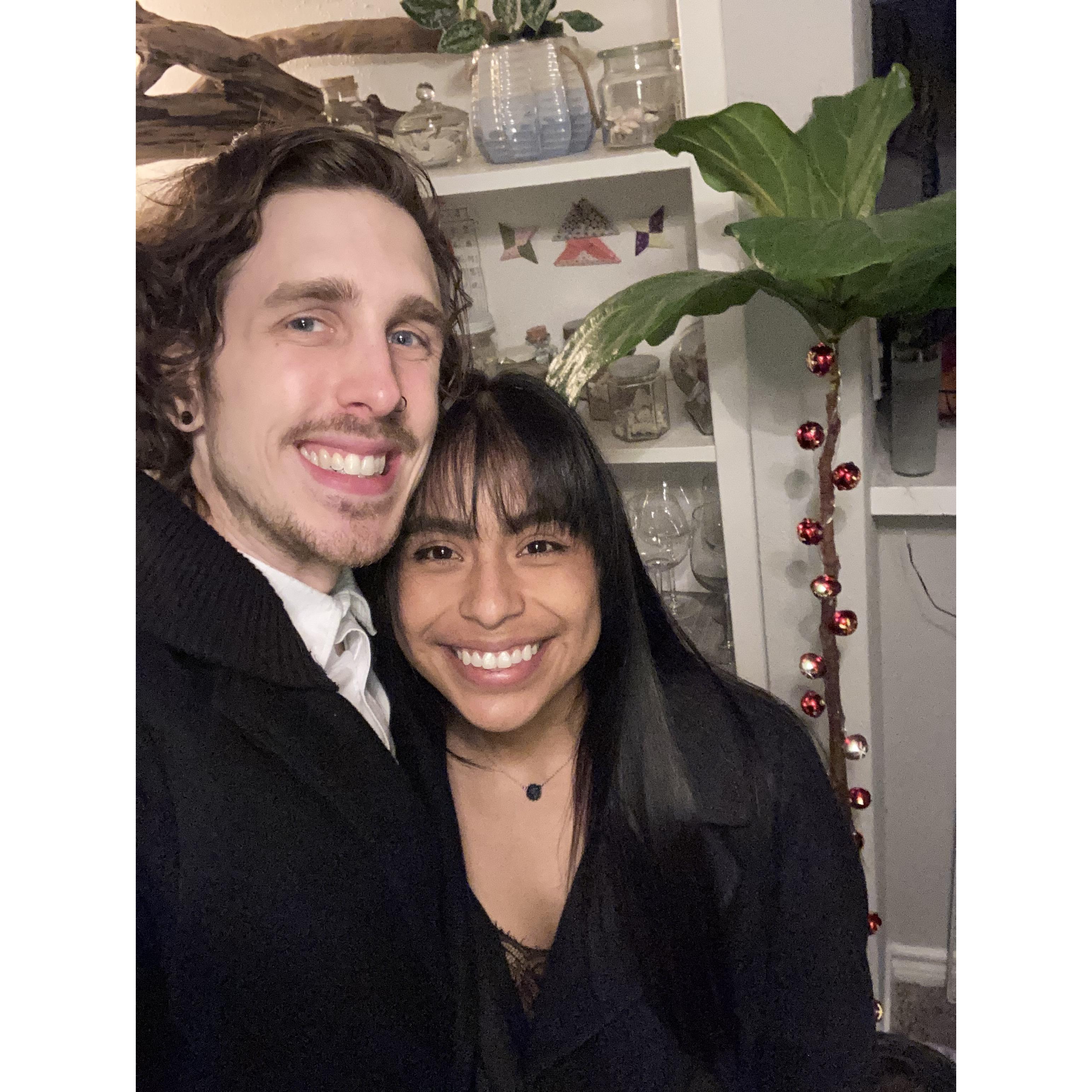 Our first Christmas & our Tree :) Dec '20