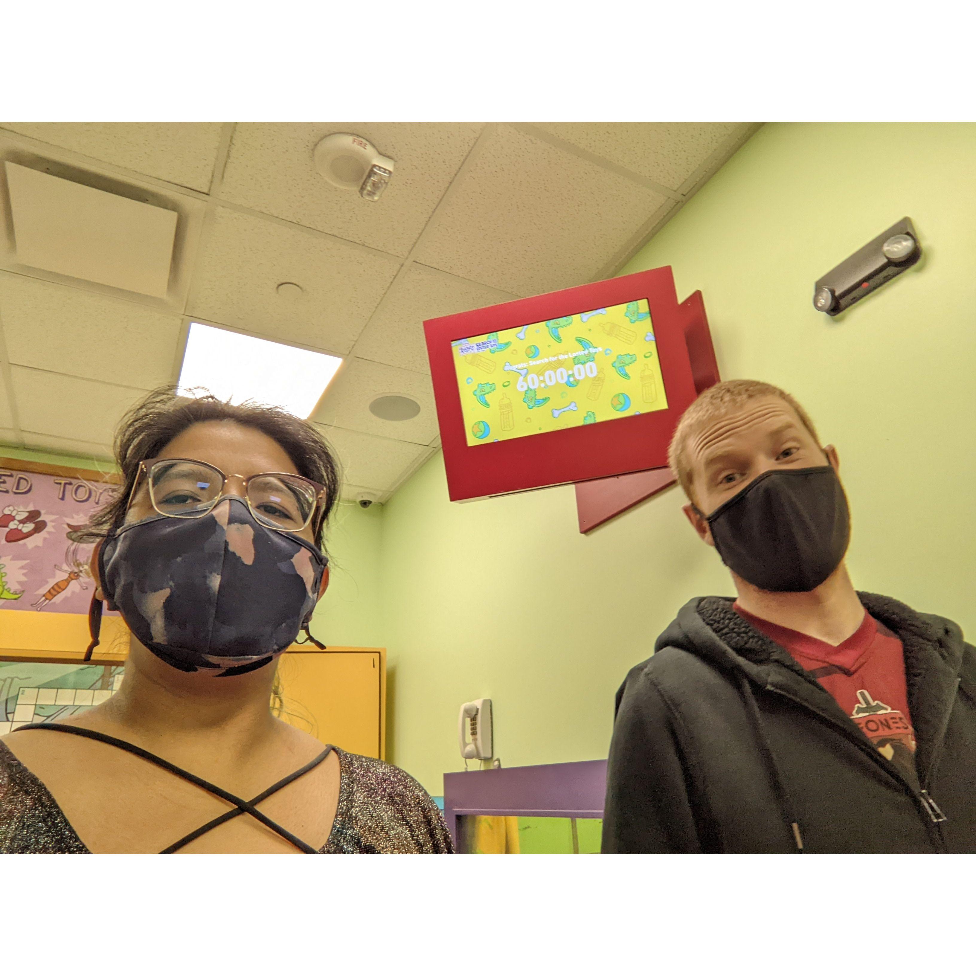 Sam & Rocio Escape the Rugrats Room