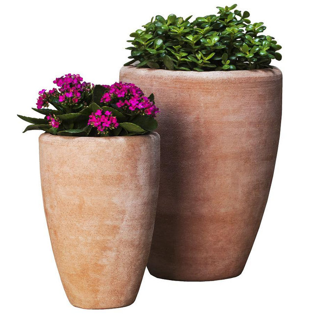 Belize Bowl Planter, Tall, Set of 2