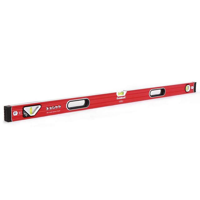 Goldblatt 48in. Double View Vertical Site I-box Spirit Level