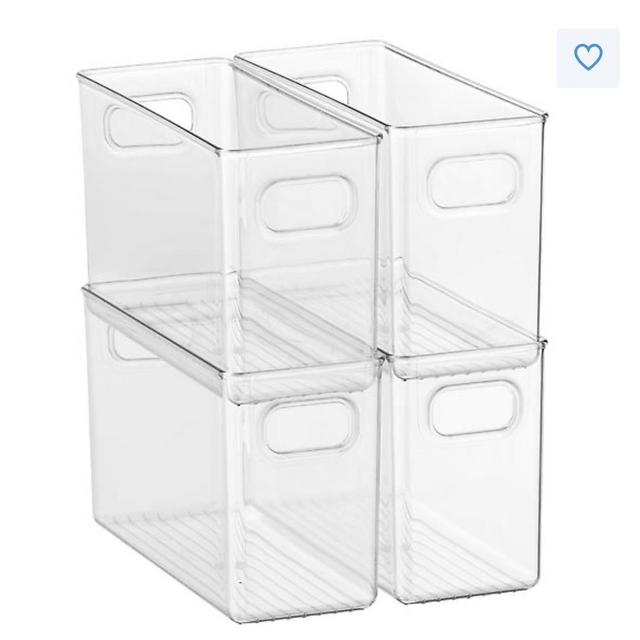 The Container Store iDesign Linus Pantry Bins (Set of 4)