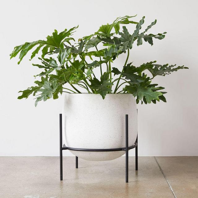 Stratus Standing Planter, Large Short