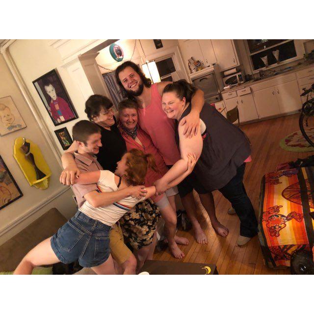 The night that Nick (my (Sam) cousin who is basically a brother) and Katie got engaged! <3