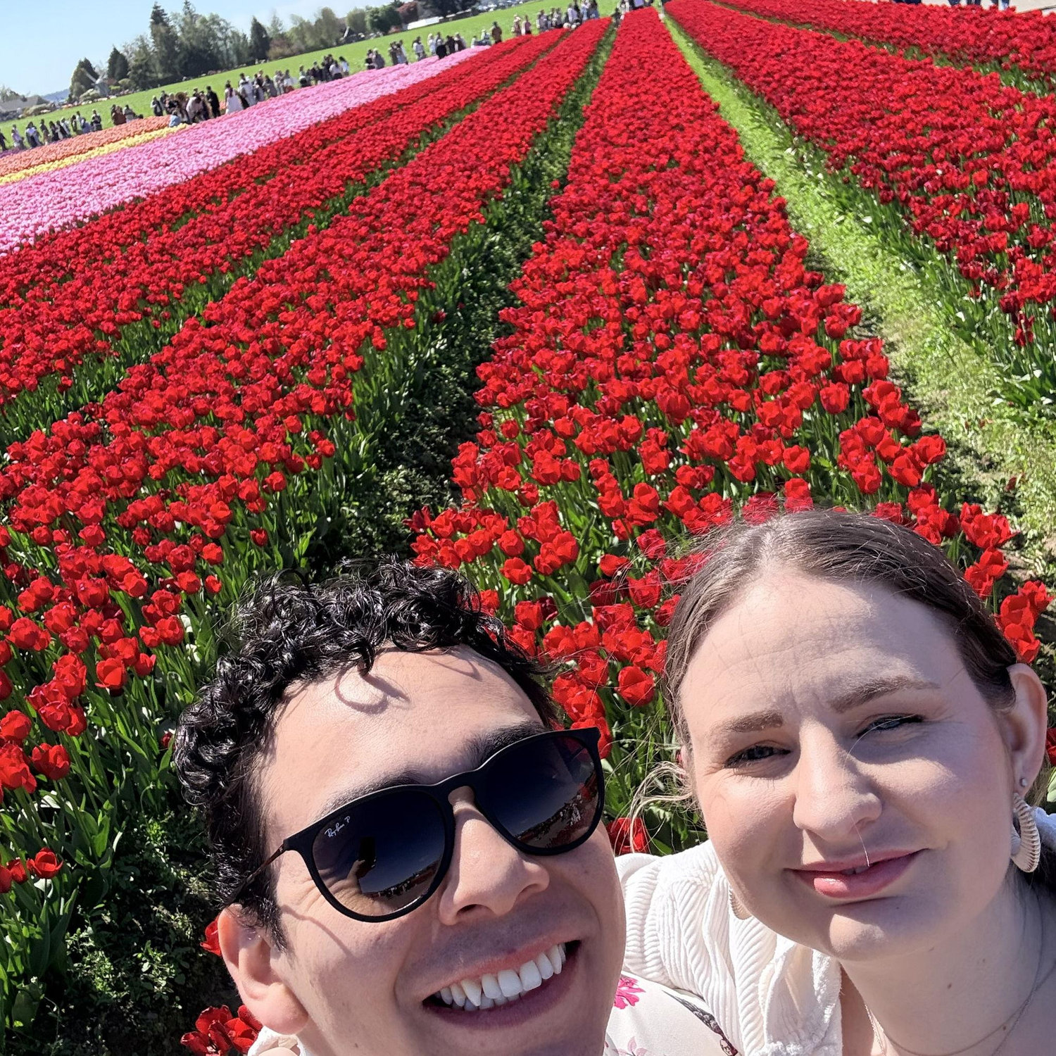 Tulip fields with Nana!