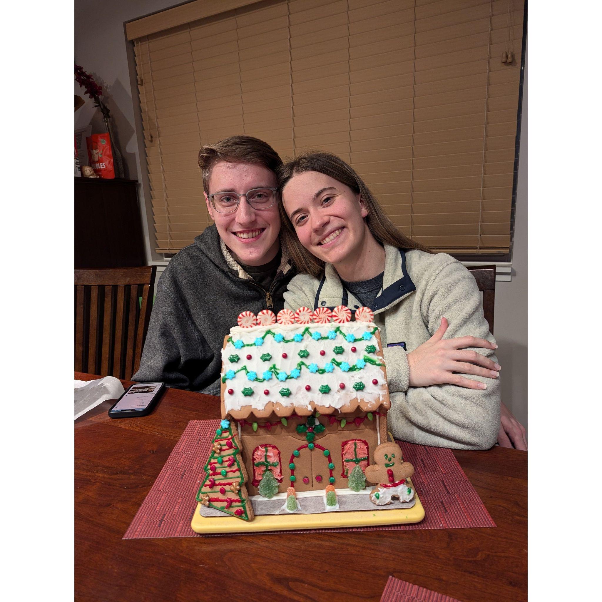 Gingerbread building competition