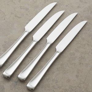 Scoop Mirror Steak Knives | Crate & Barrel
