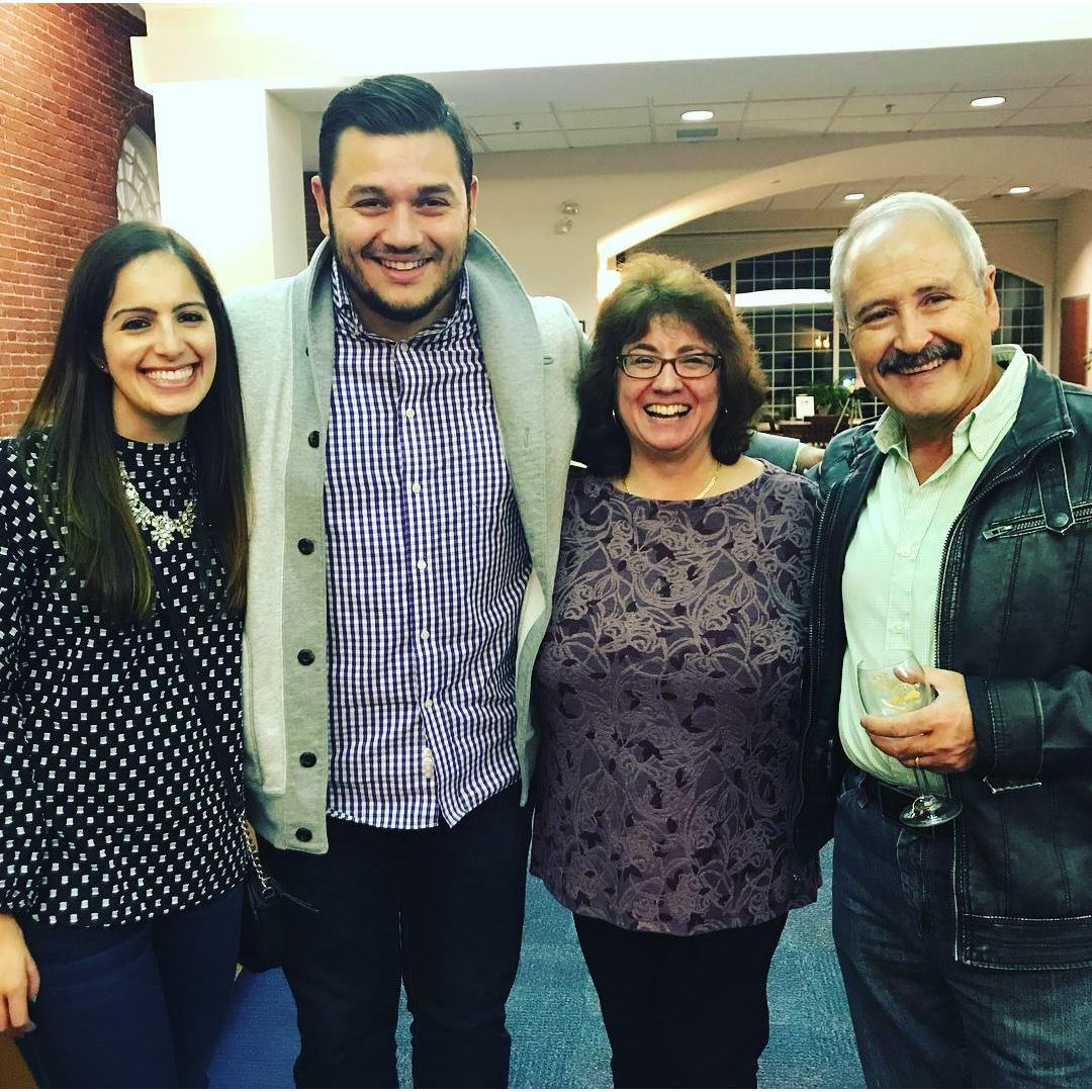 Wine tasting with Jen's parents 2017