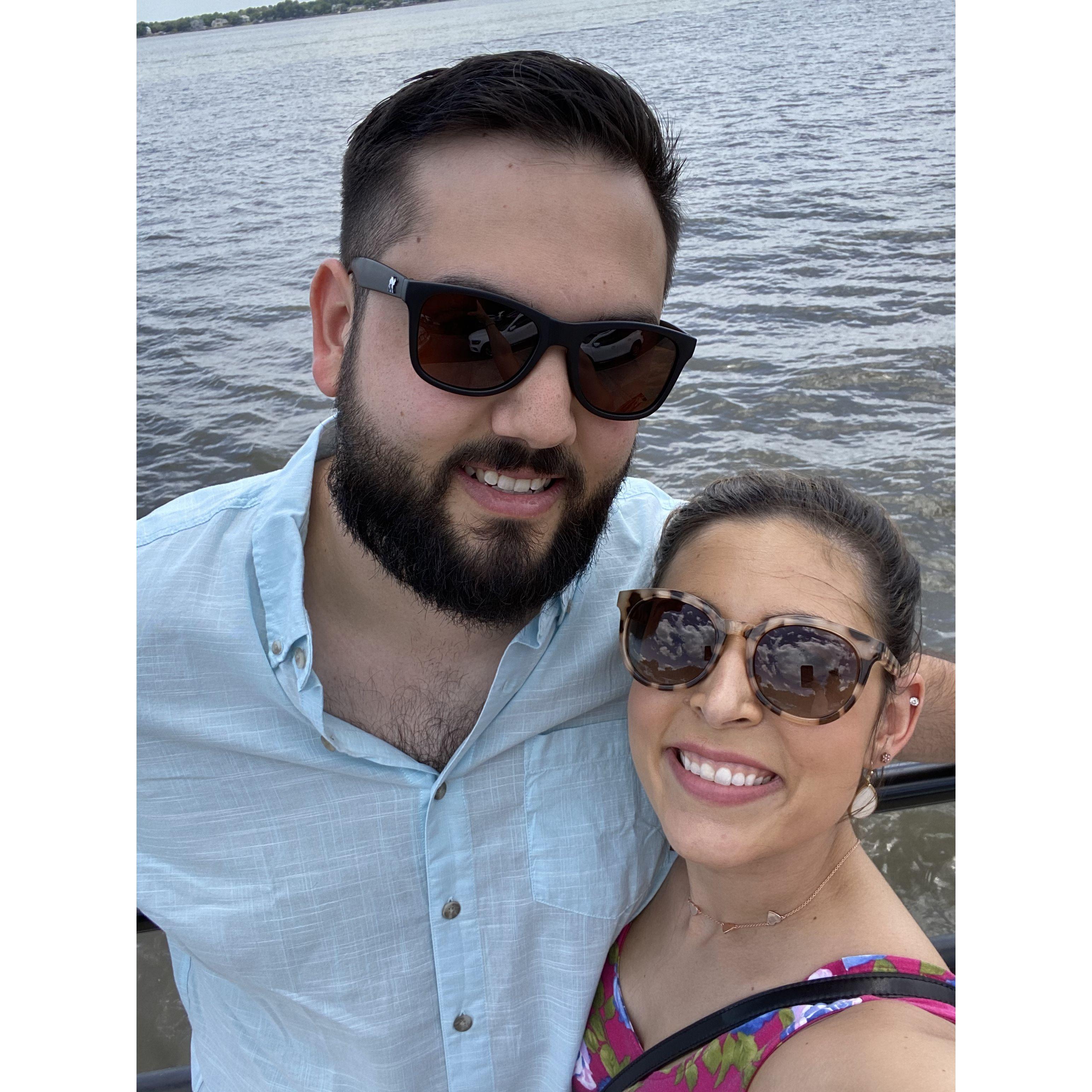 Our first trip together: Andrew's 30th birthday in Charleston