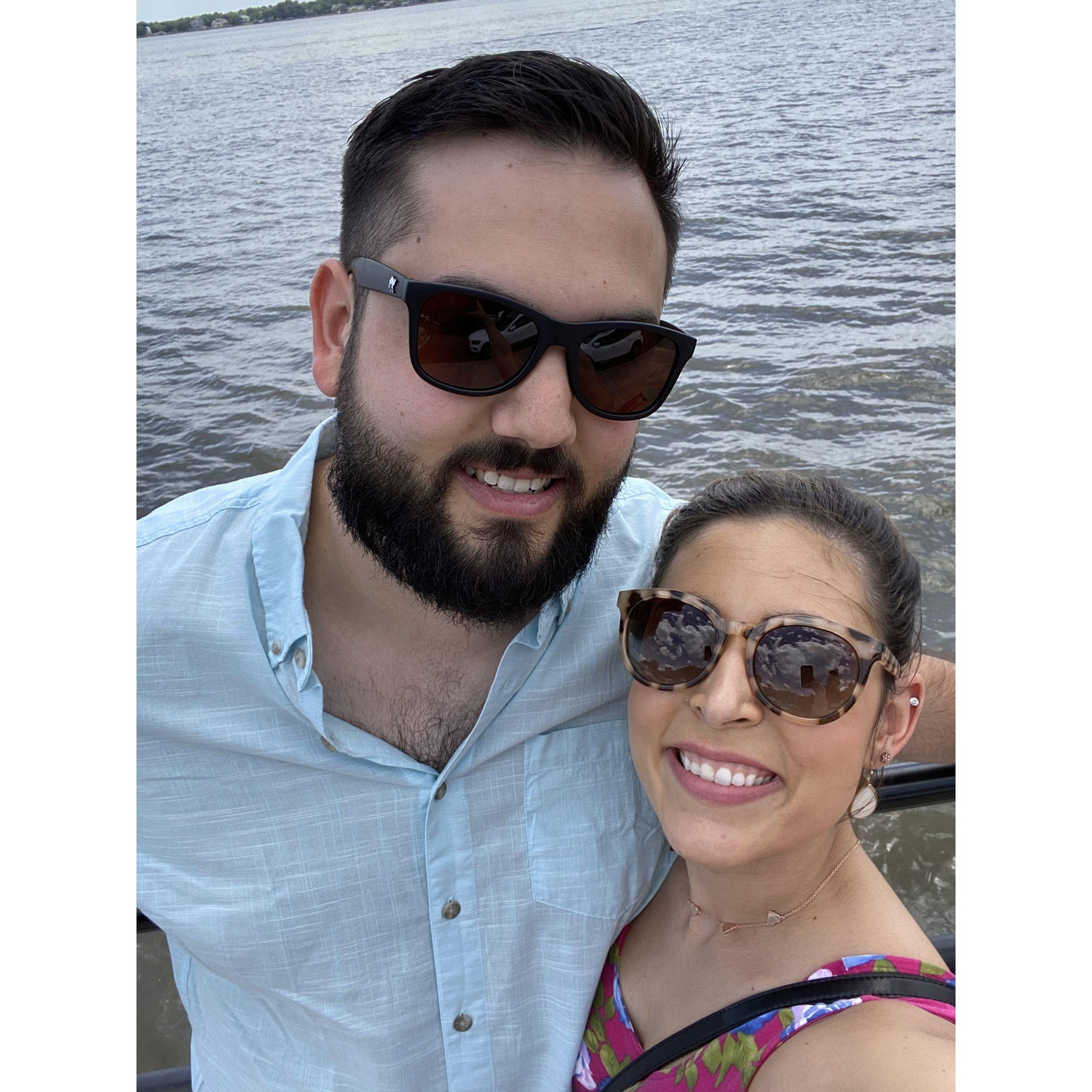 Our first trip together: Andrew's 30th birthday in Charleston