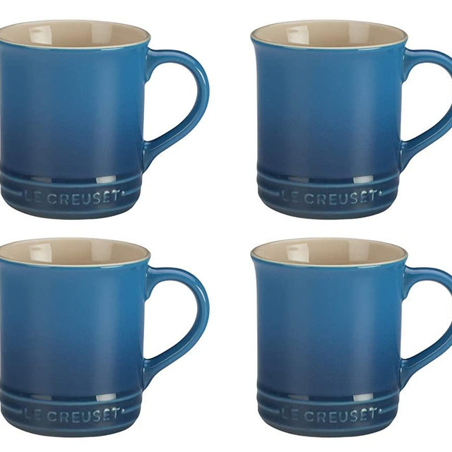 Le Creuset PG90433A-0059 Stoneware Mug, 14 oz, Marseille