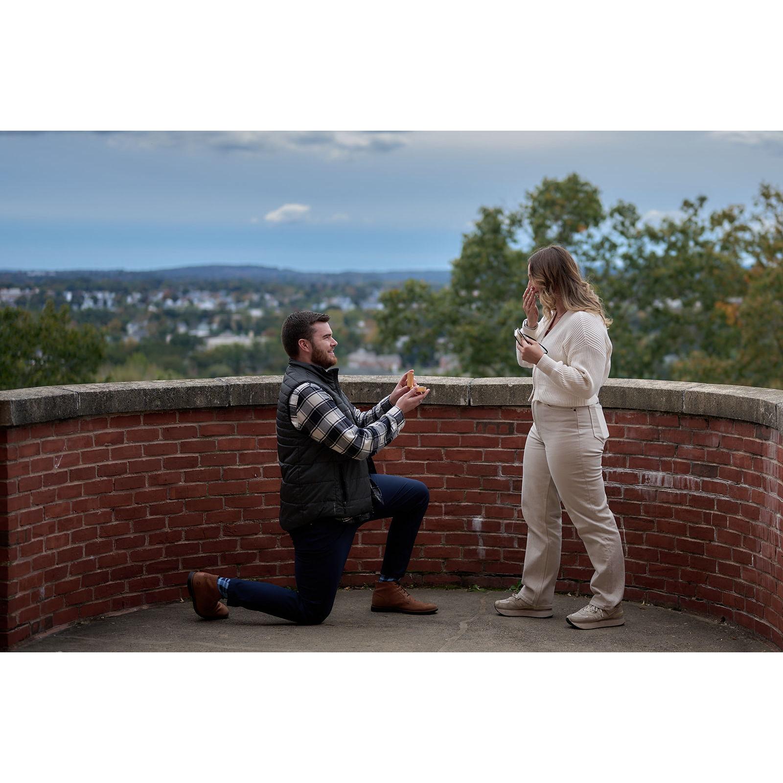 She said "yes"!