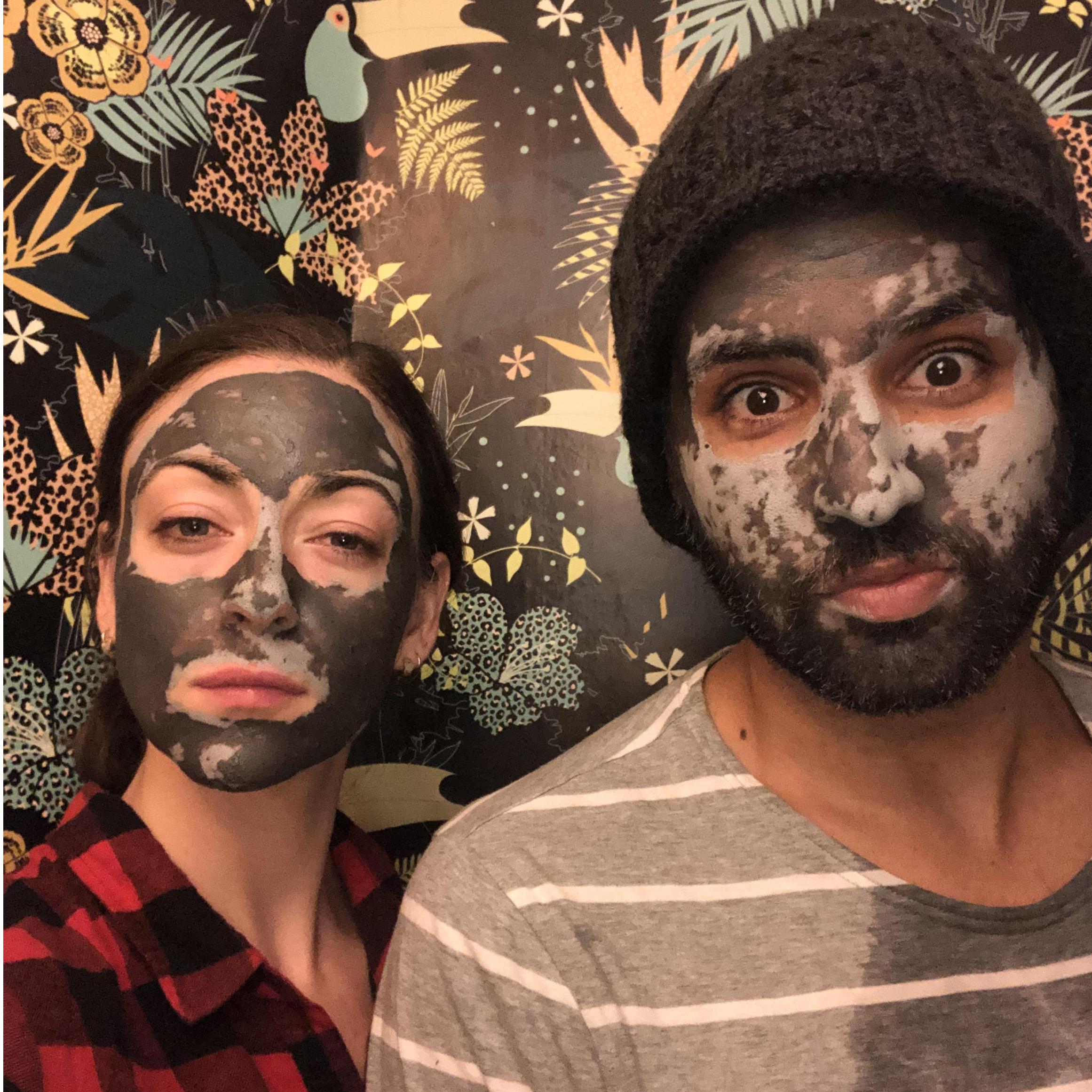 This is from right when we moved in together and started sharing things like our skincare regimes!
