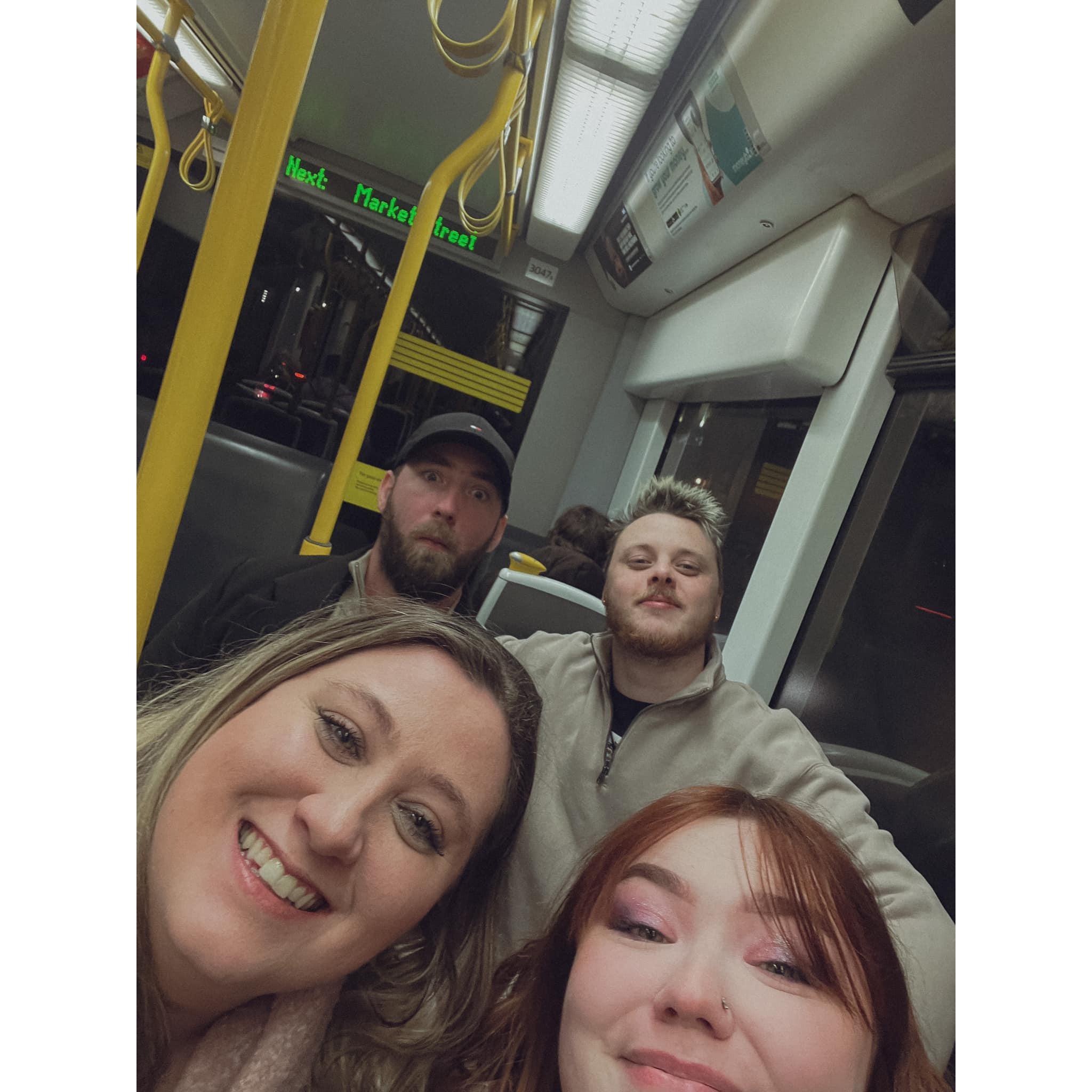 Trip to town with Smallie & Iris!