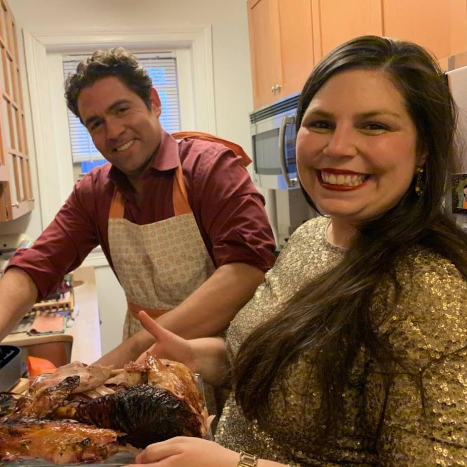 Thanksgiving in a city kitchen!
