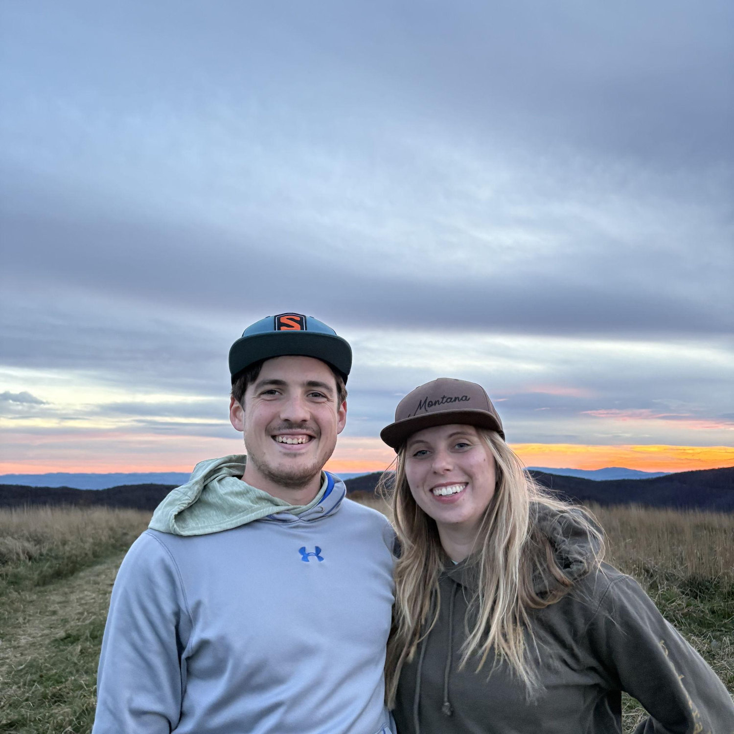 Backpacking on Huckleberry Knob with friends