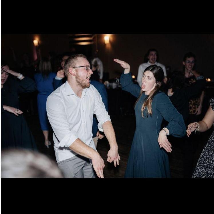 Sneak peek of our killer wedding dance moves!