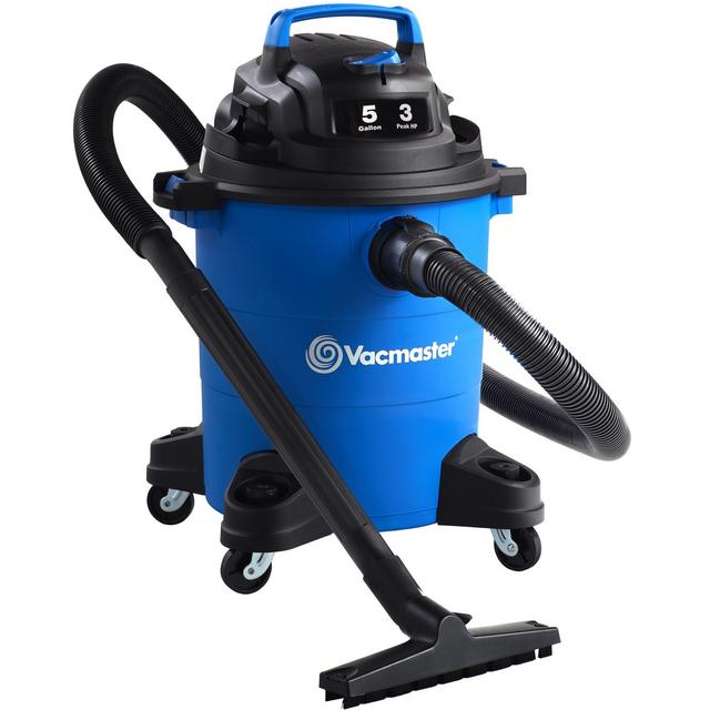 Vacmaster 5-Gallon 3 Peak HP Wet/Dry Vacuum, VOC507PF