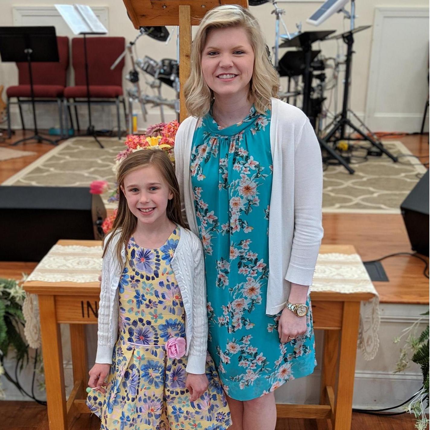 Caroline and Rachael
