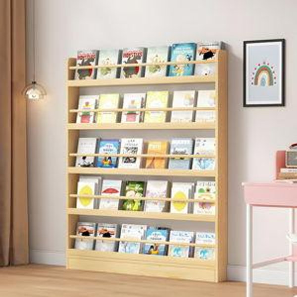 WOOOFA - Behind The Door Bookshelf (Wood)