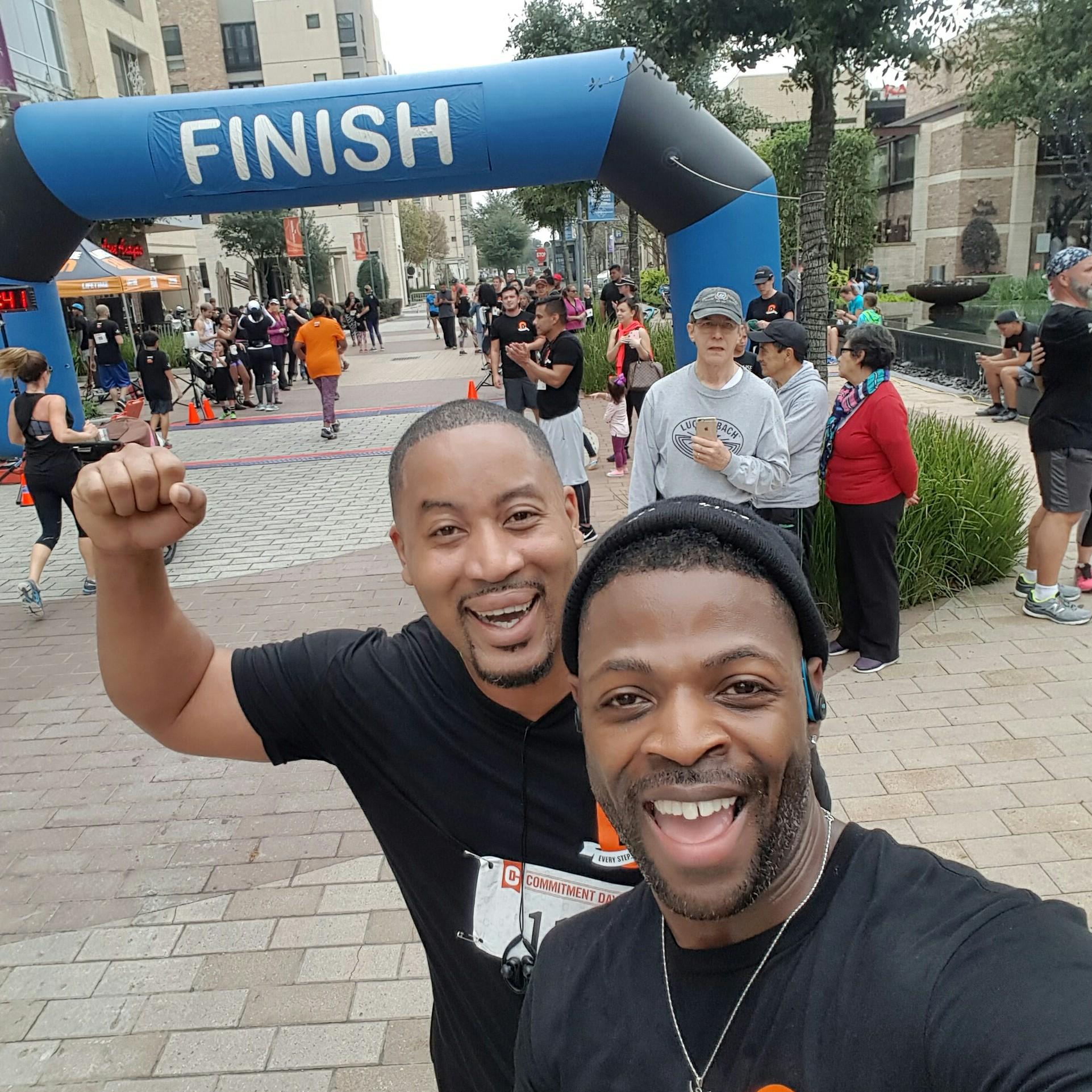 We made it to the finish line.