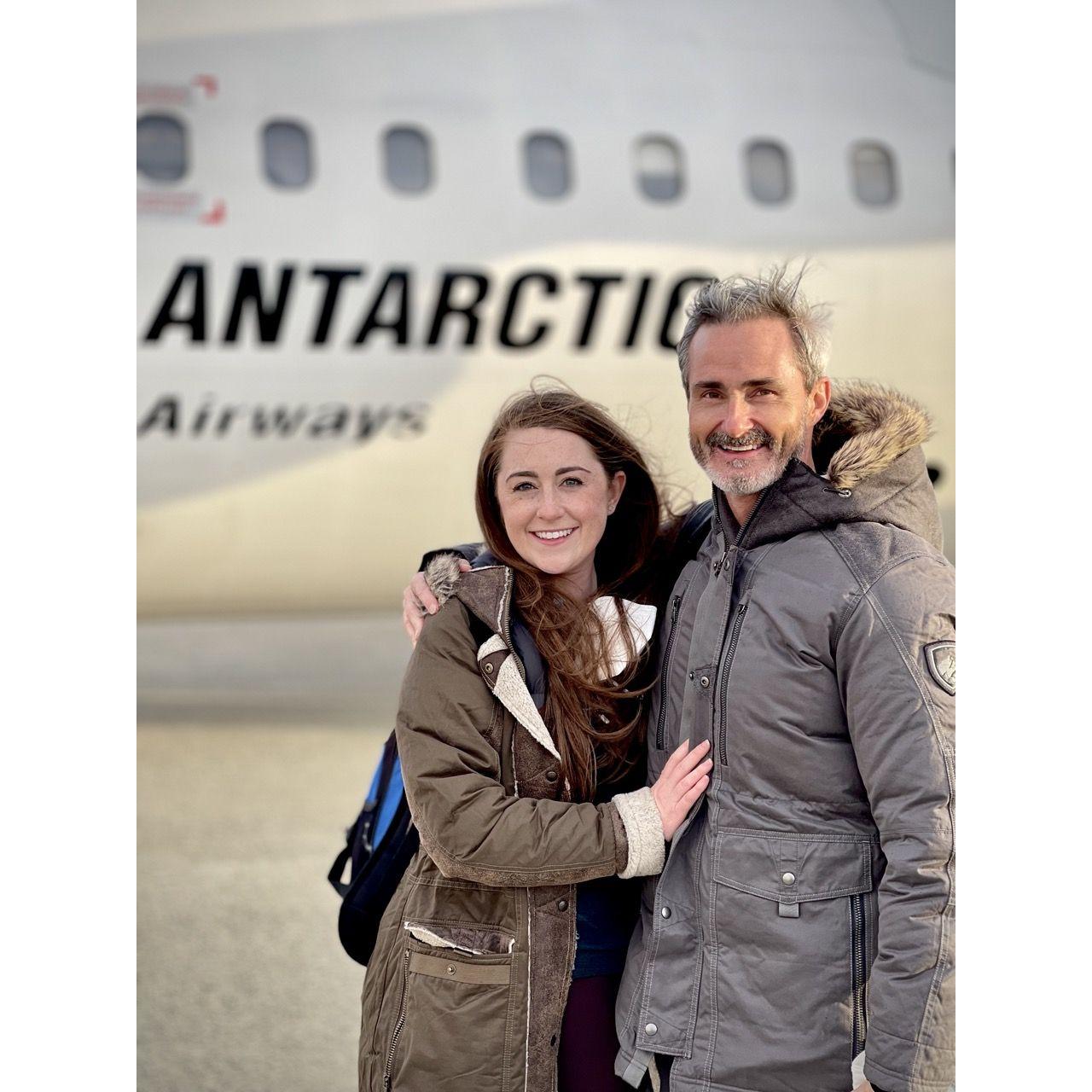 Flying to Antarctica!!