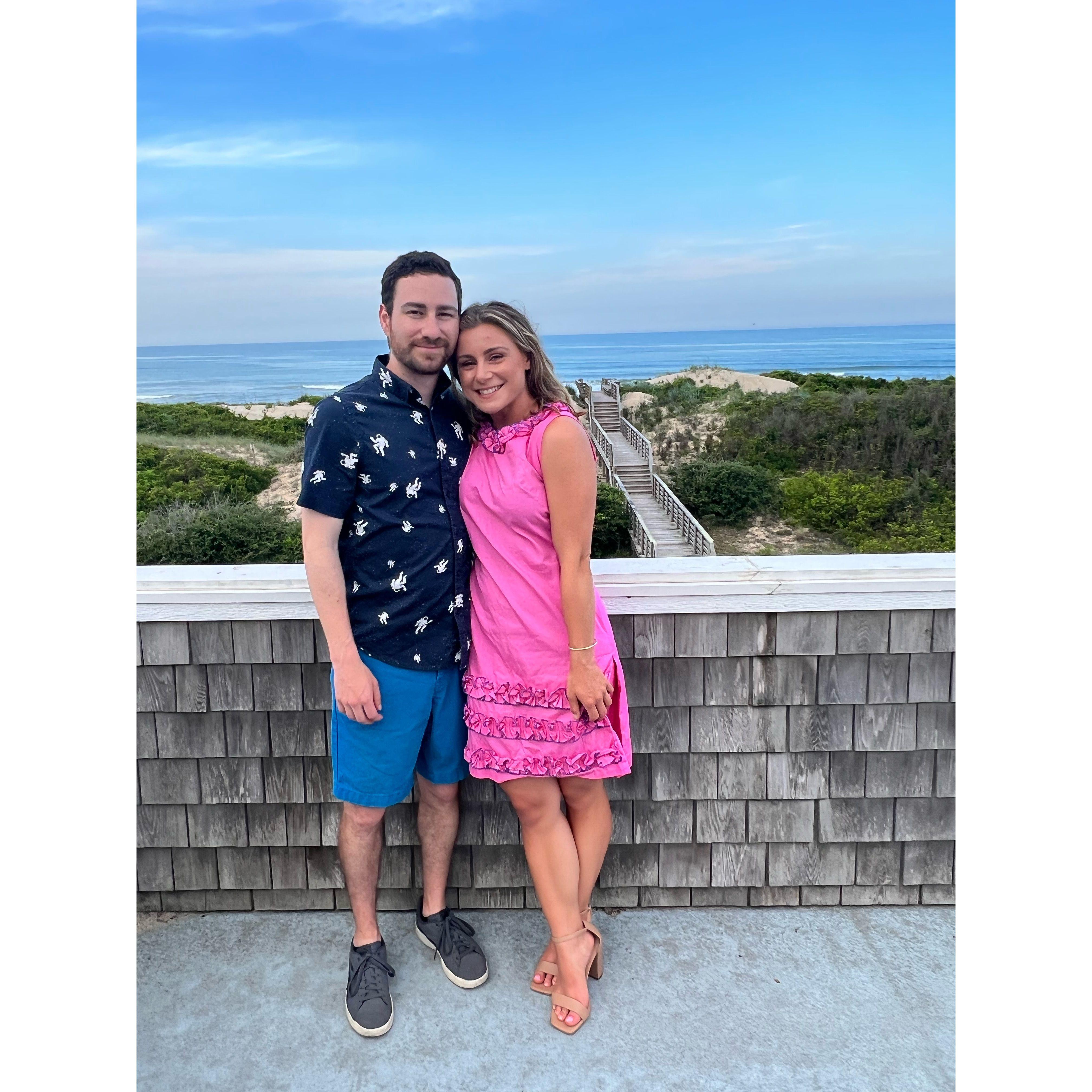 2022 Deleese family reunion in the Outer Banks