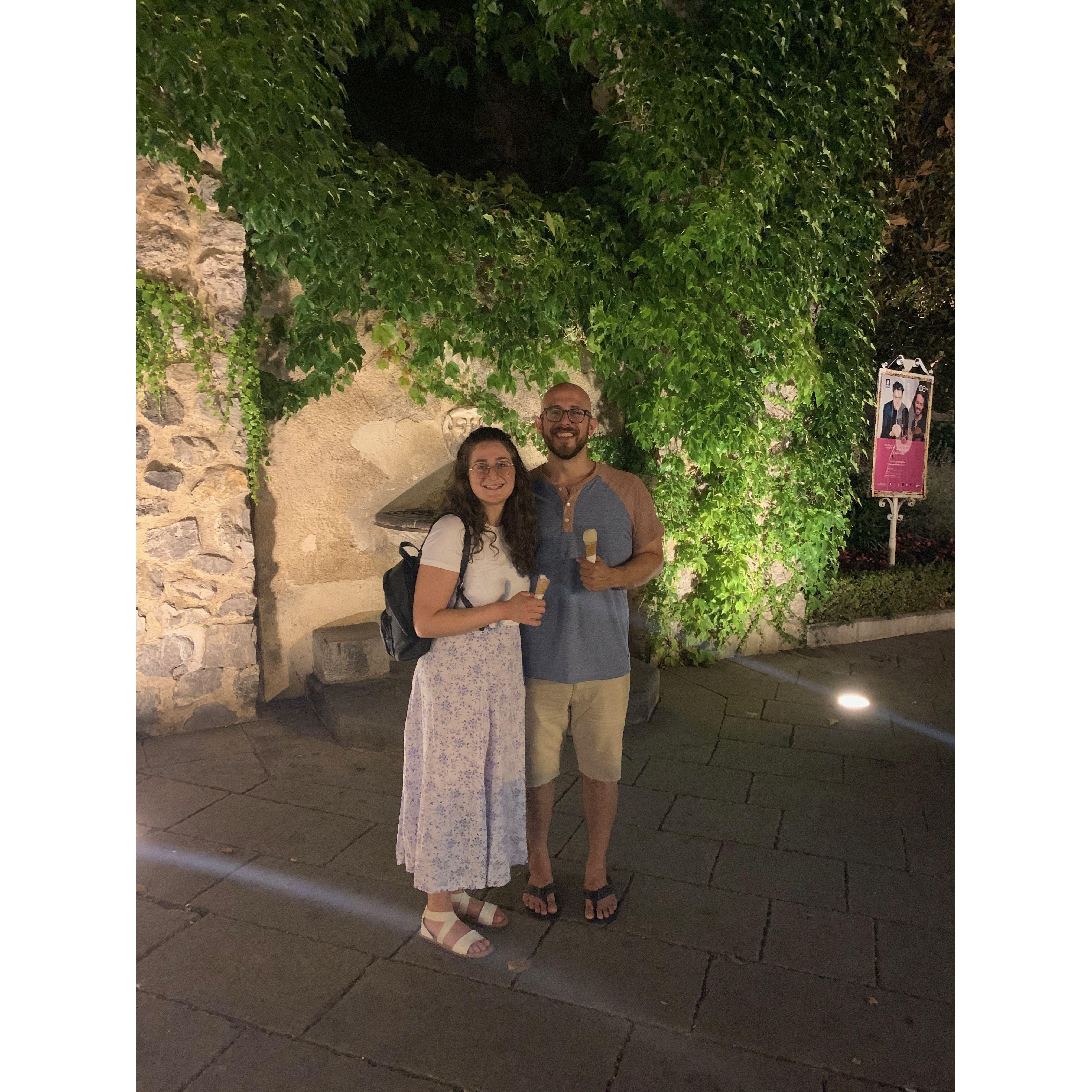 Gelato in Ravello