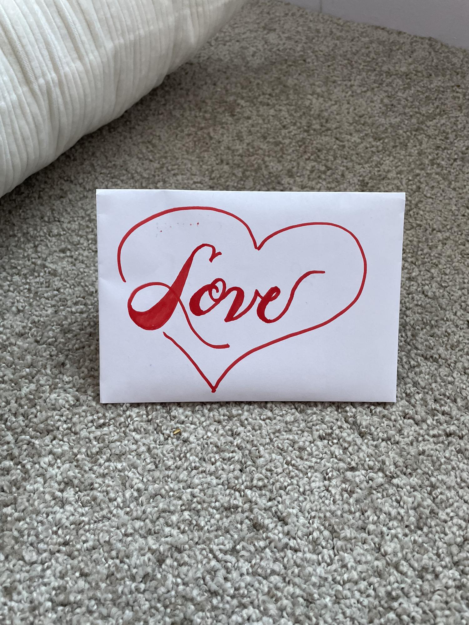 He’s always sending me love notes via text or leaving me love letters in the most unexpected places. 🥺❤️