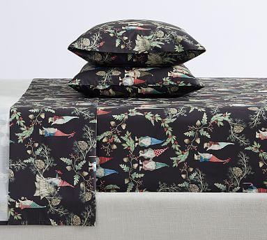 Forest Gnome Organic Cotton Sheet Set - Queen