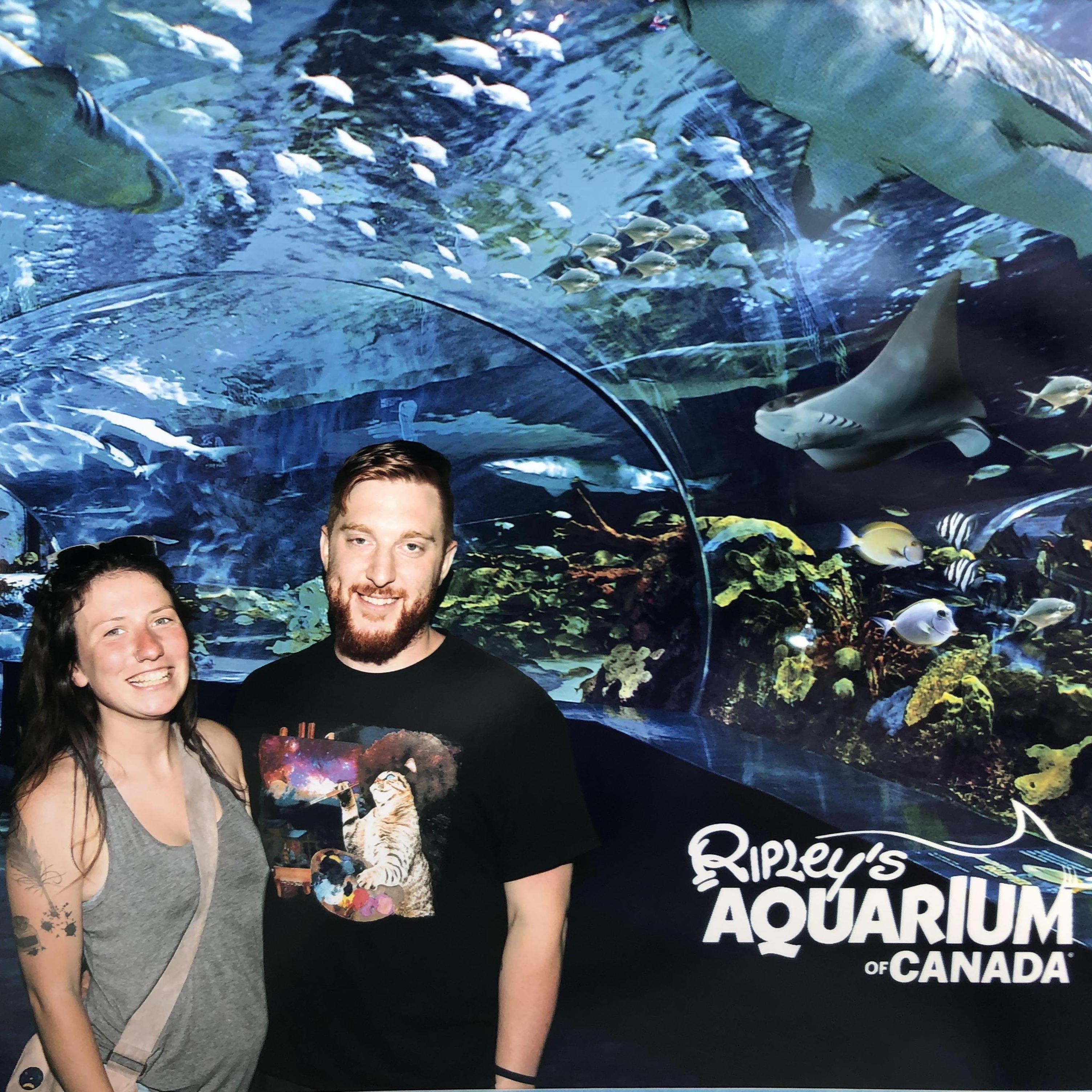 Our first trip together. I said "I've never been to Canada" and three days later we were in Toronto.