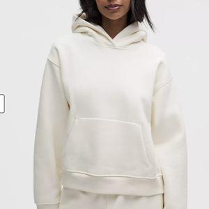 Lulu Lemon Women's Steady State SuperLoft Hoodie - Ivory Coconut - XS