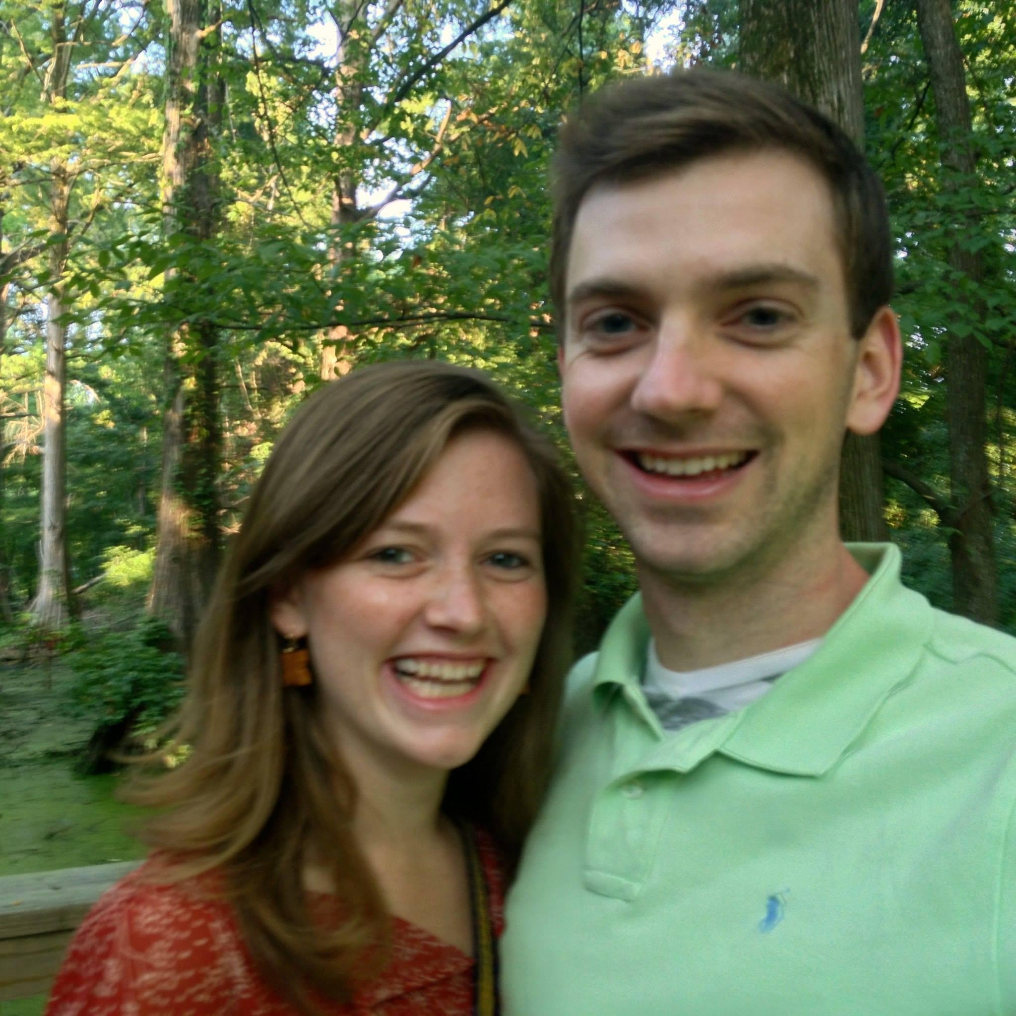 Fall 2013 - On a walk at the cypress preserve in Greenville, Mississippi while Billy was visiting