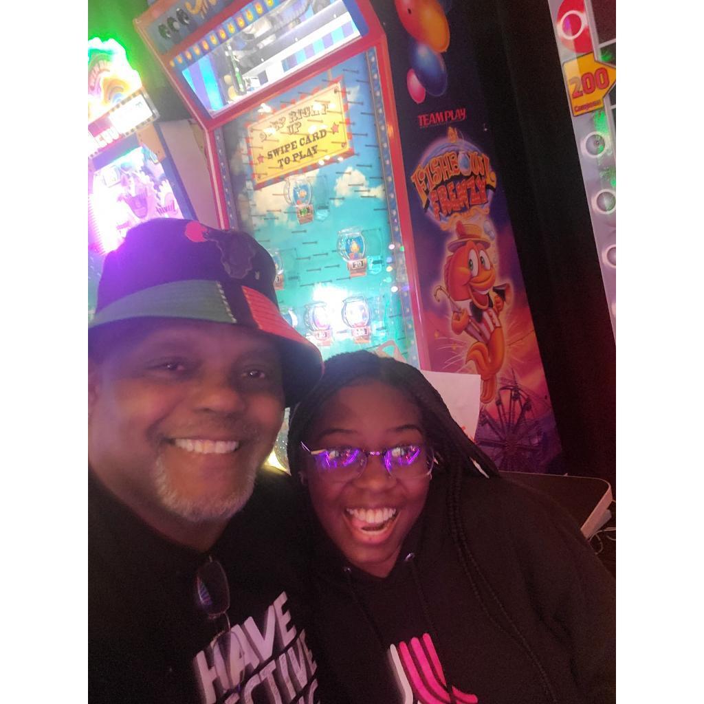Ronald took Nadya out for some fun!