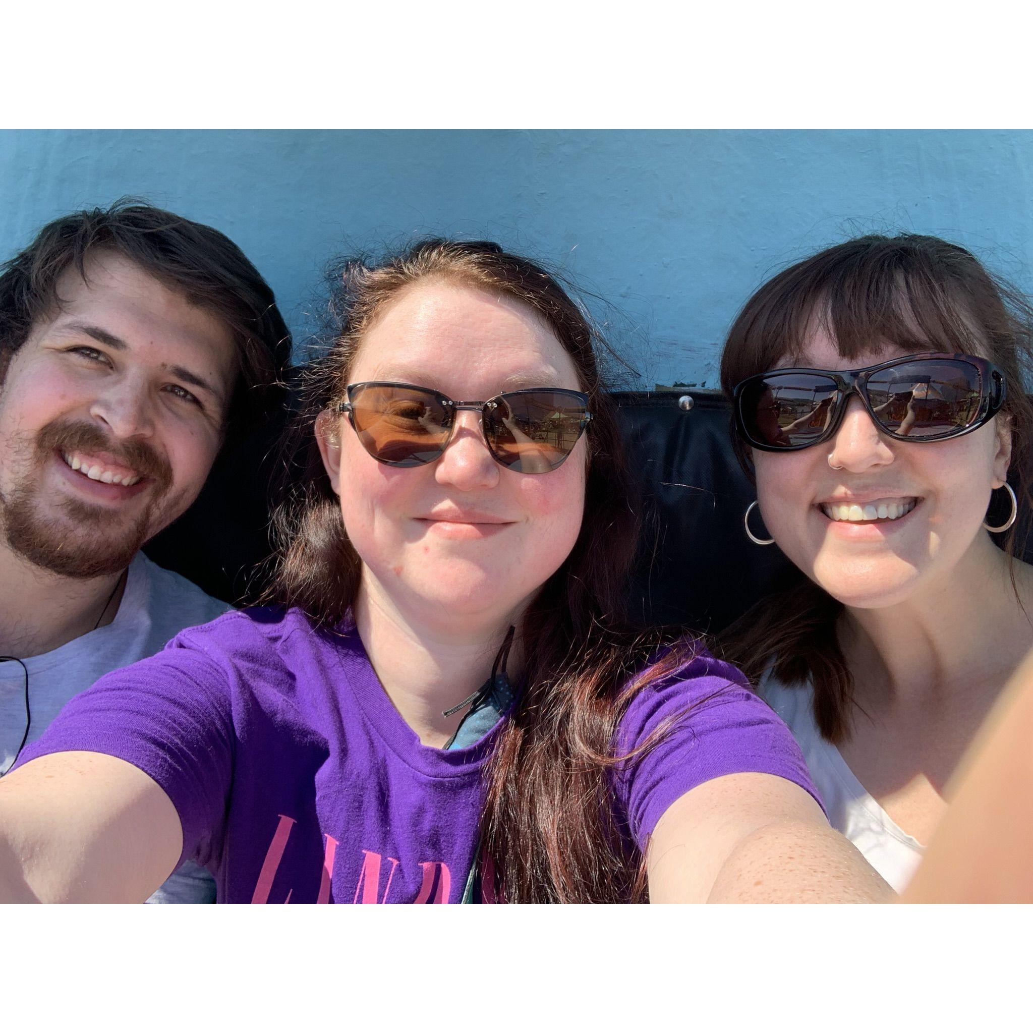 Before picture on a Tilt-A-Whirl. There was no after pic.