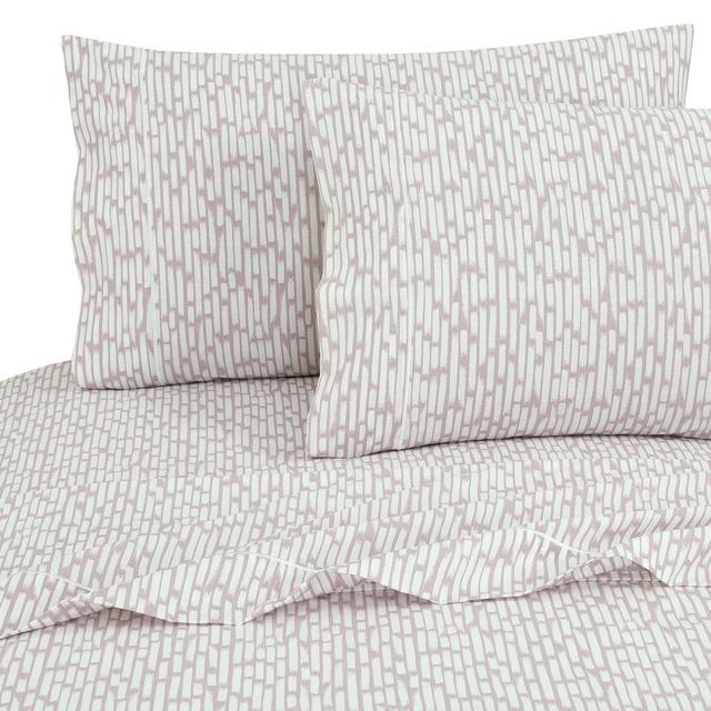 SALT™ Brush 100% Cotton Queen Sheet Set in Iris