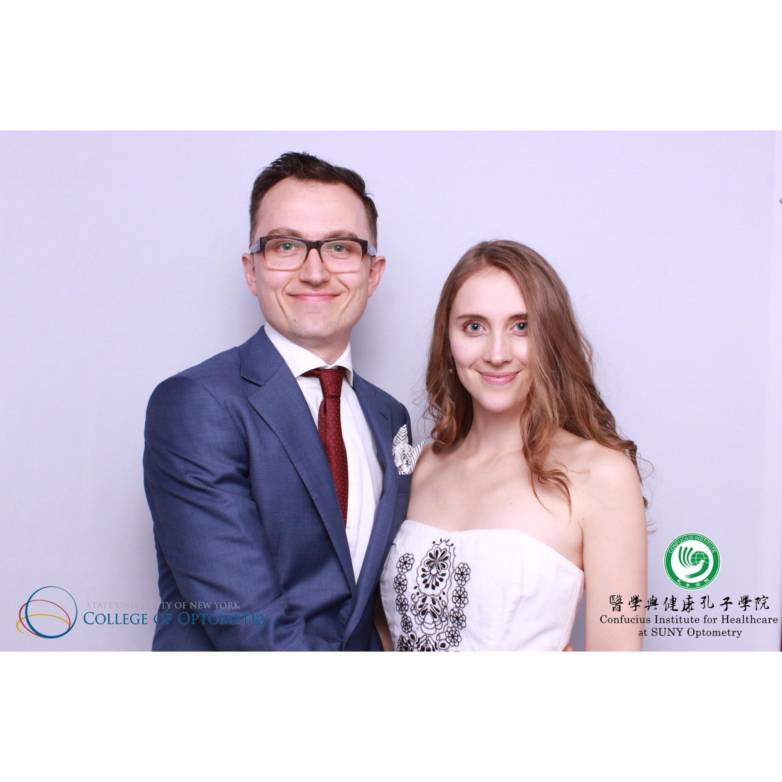 At the Eye Ball just hours before Eric proposed 3/29/2019