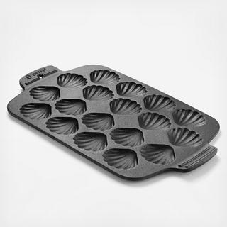 Cast Iron Scallop Grill Pan