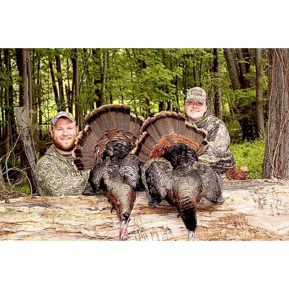 Kacee and Kelly "Doubled up" on some gobblers