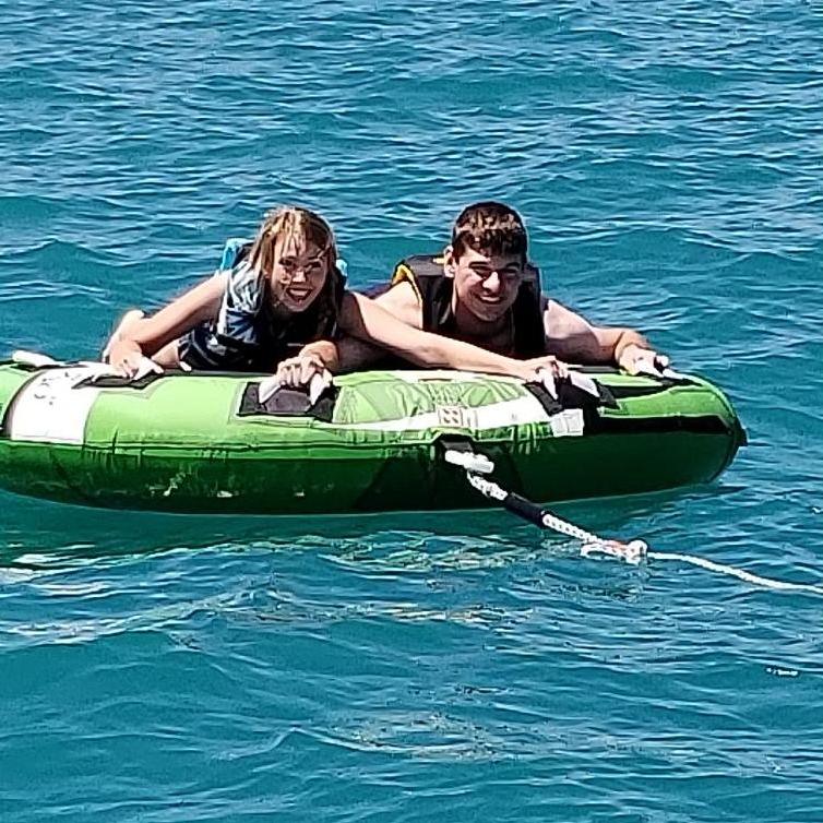 Kayleigh and Dillon went to Bear Lake with Dillon's family for the Fourth of July and had a blast.