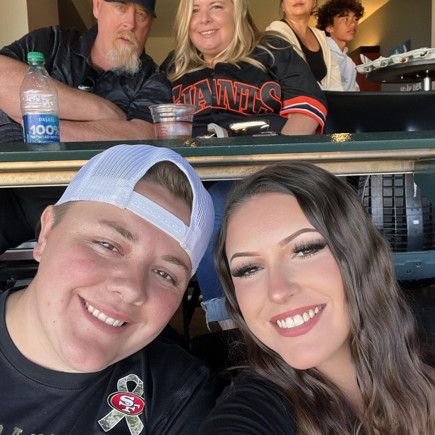 8.27.2023 - Giants Game With The Parents