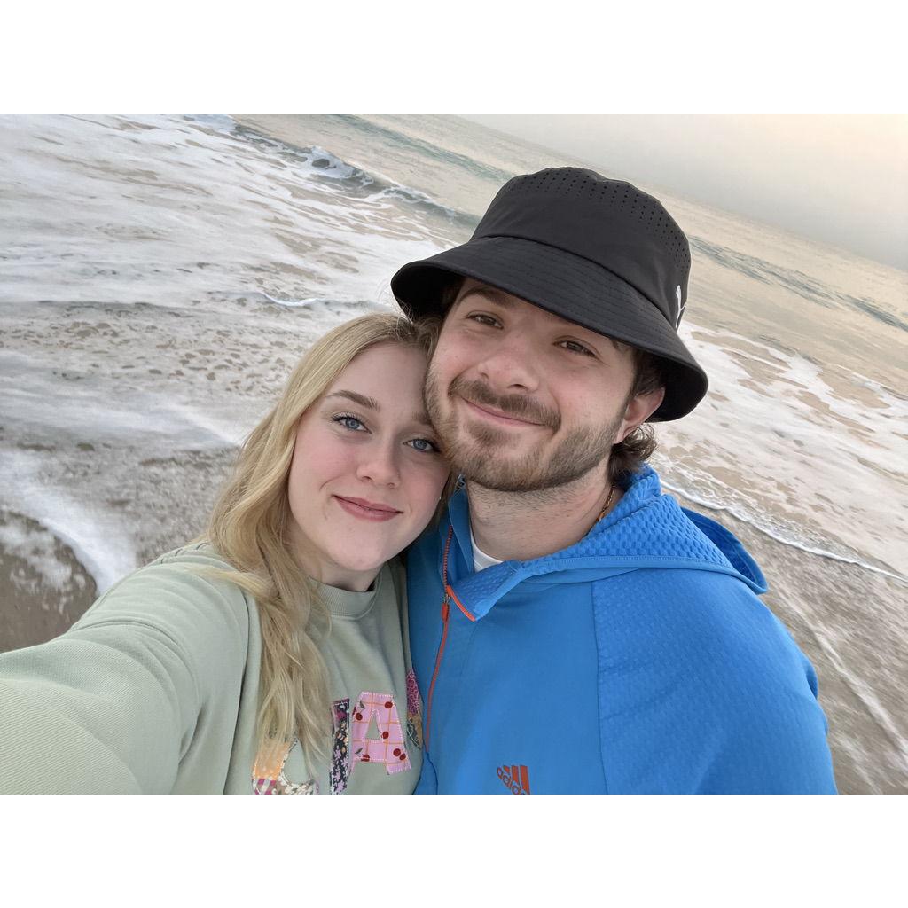 The Bride and Groom in Florida!