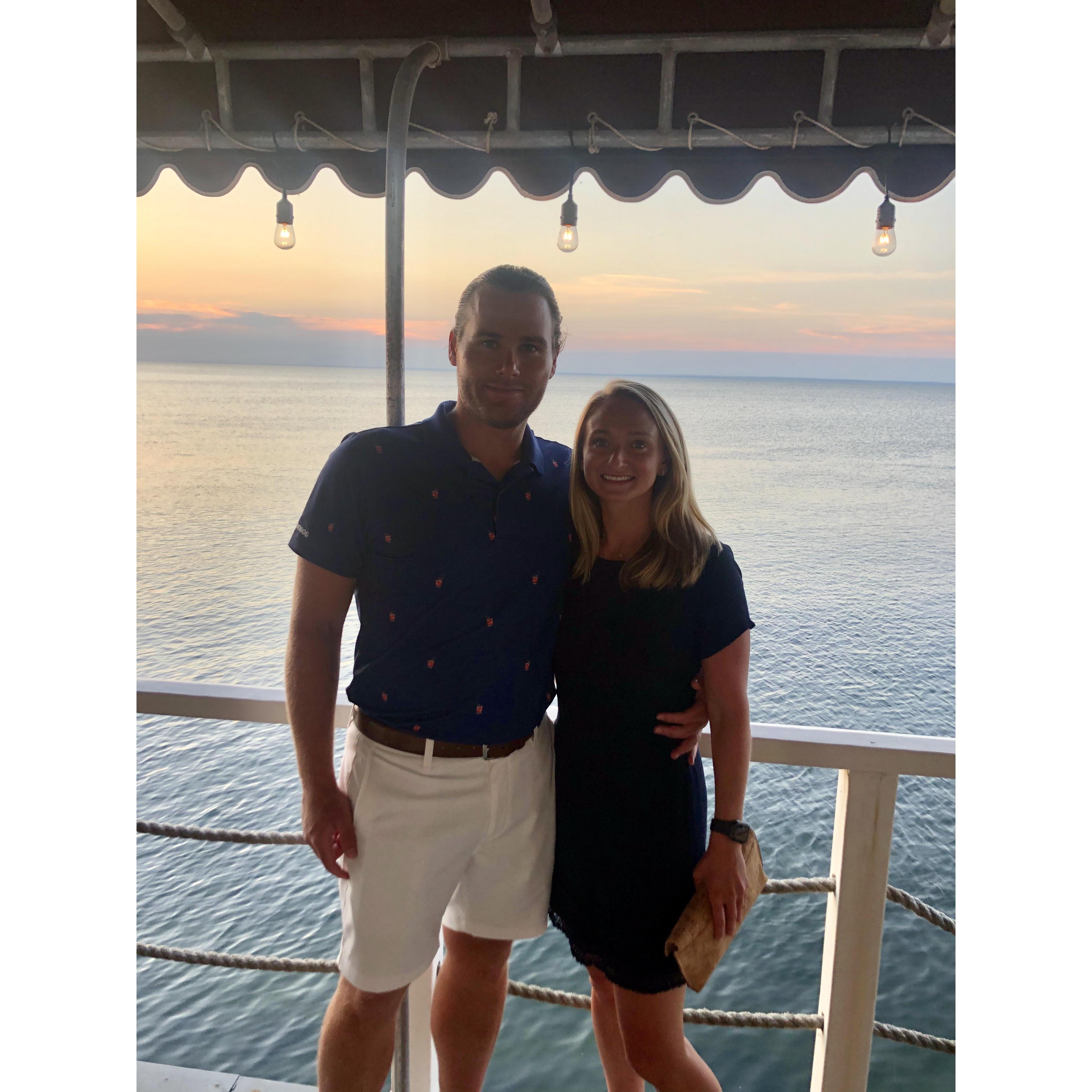 Two year anniversary dinner at The Halyard