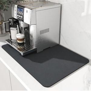 Dish Drying Mat, 12"x19", Dark Grey