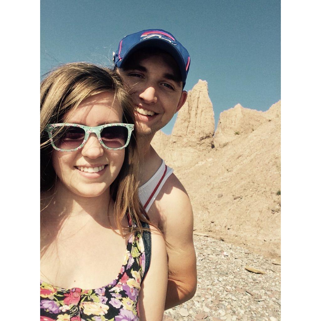 Chimney bluffs