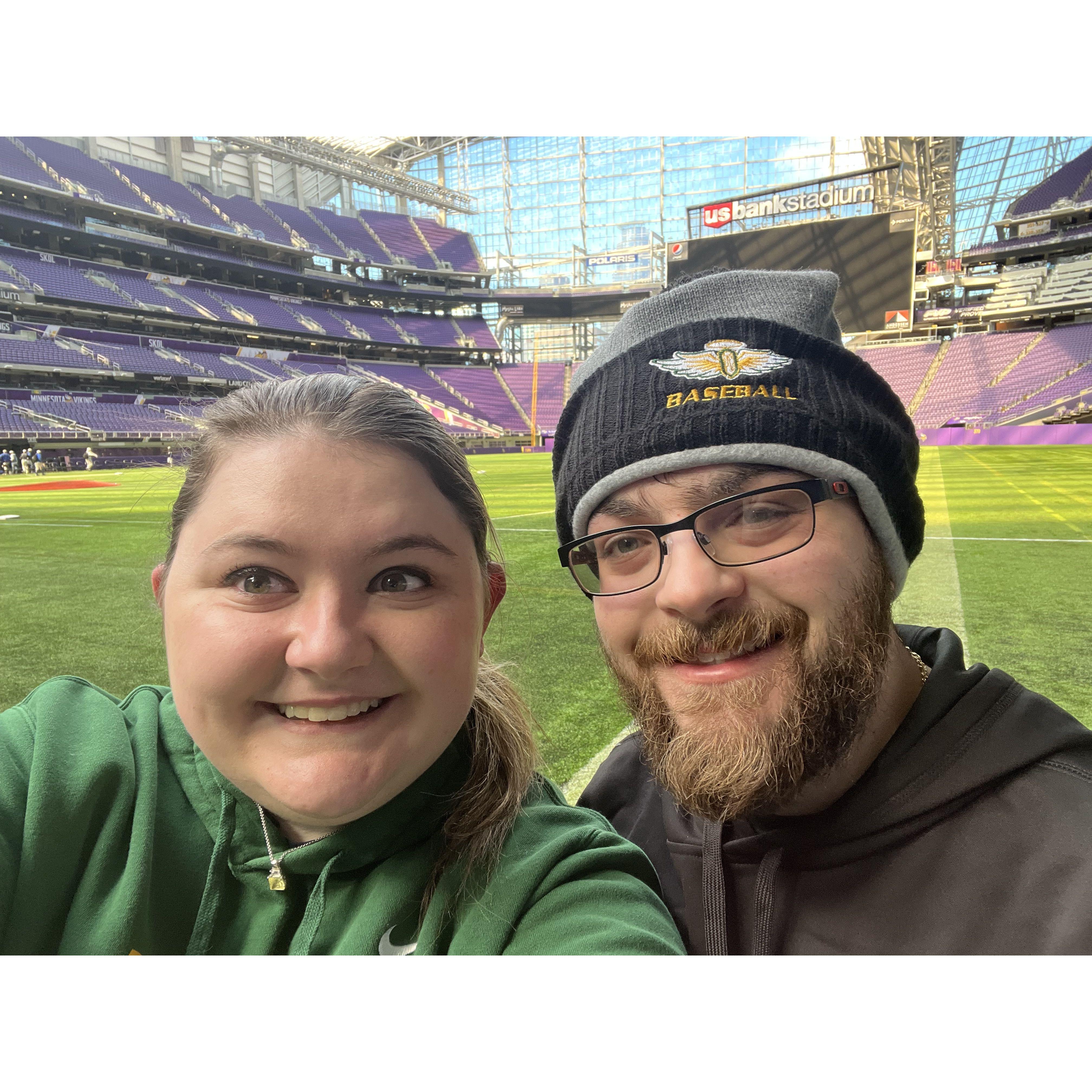 Visiting Rob in South Dakota when we were long distance for a year!