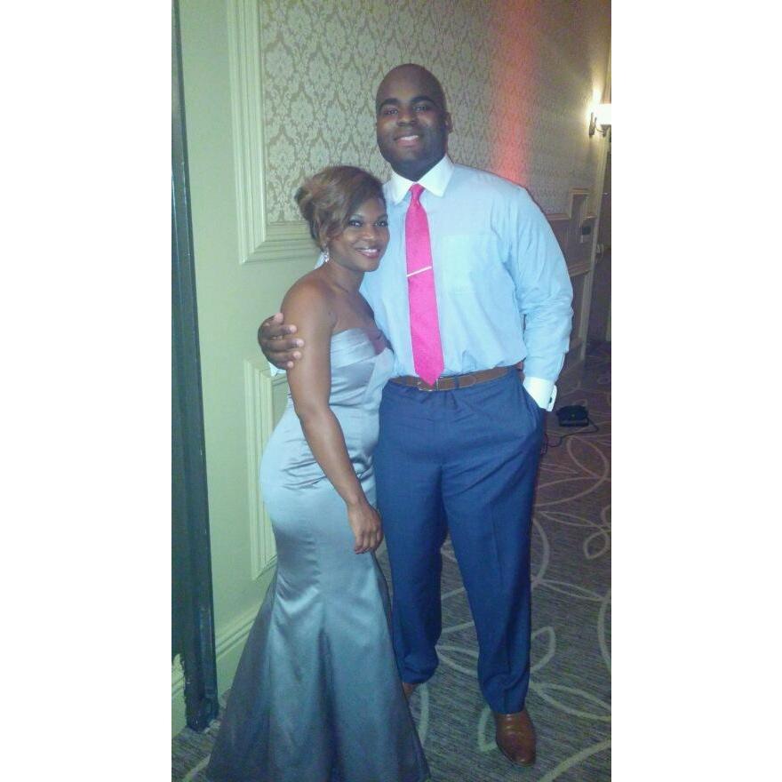 At Camille & Abdul’s wedding.