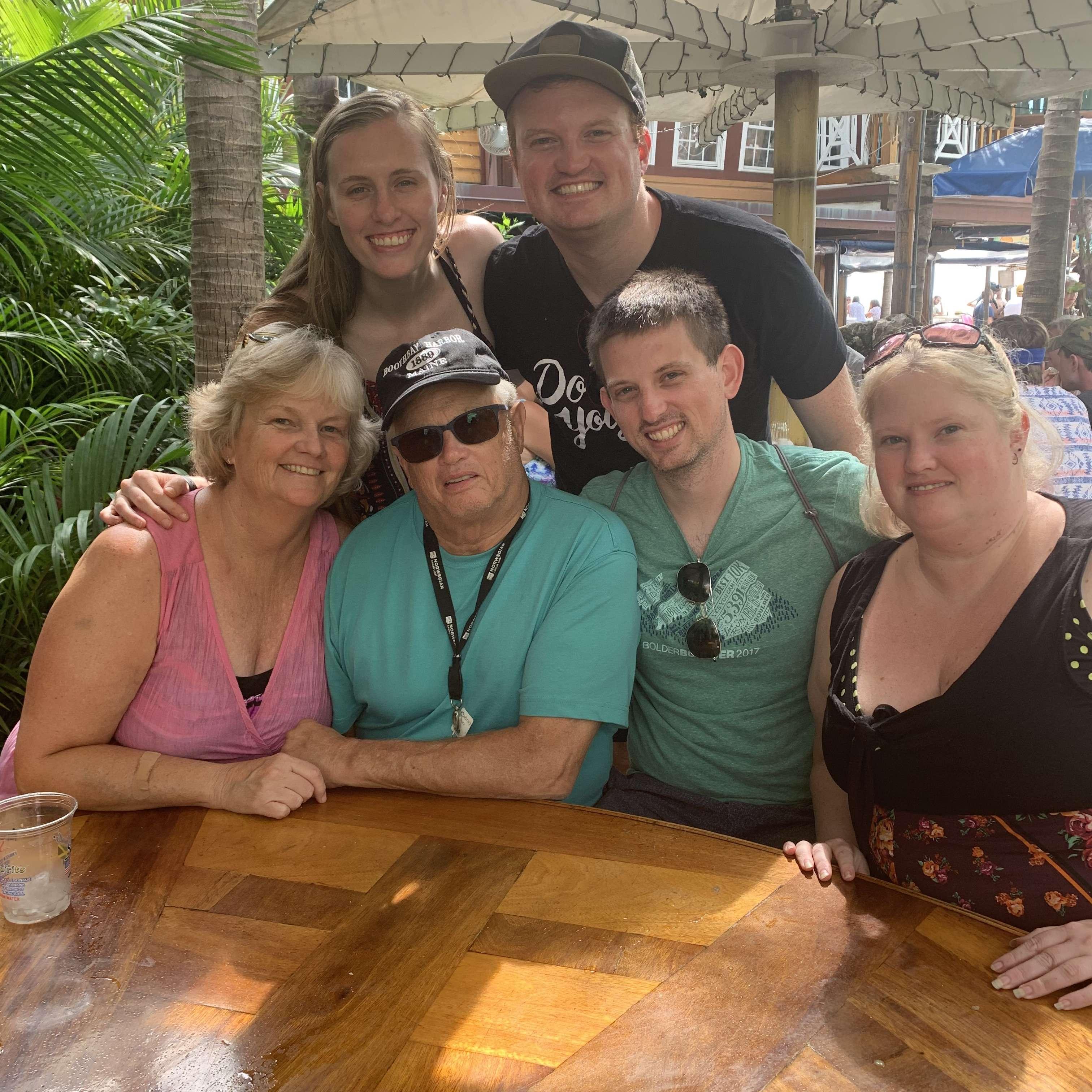 In Ocean City- a place very close to Brian's heart where we try to get to once a year to see his family!