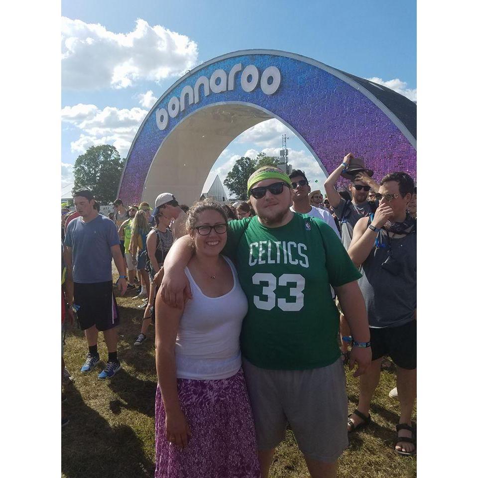 Bonnaroo 2017 - Little did Ali know, the following year she would be proposed to in the same place!