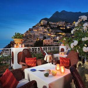 Cliffside Dinner in Positano