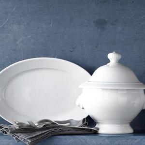 Apilco Oval Porcelain Serving Platter